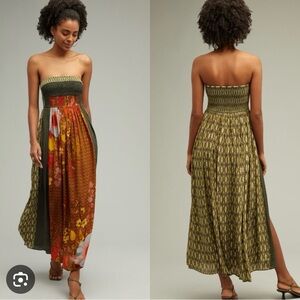 Anthropologie Strapless Dress  Brand: Siddhartha Bansal